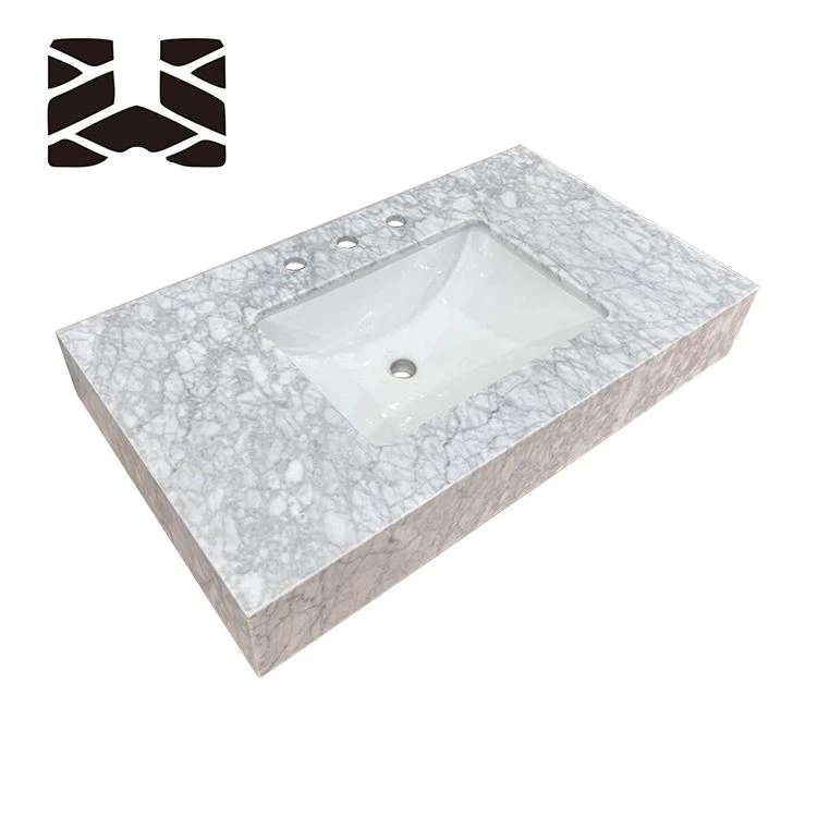 Natural Marble Bathroom Sink Tops